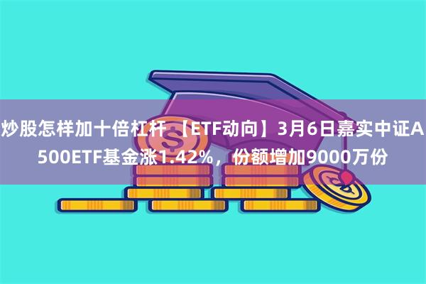 炒股怎样加十倍杠杆 【ETF动向】3月6日嘉实中证A500ETF基金涨1.42%，份额增加9000万份