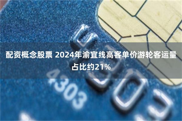 配资概念股票 2024年渝宜线高客单价游轮客运量占比约21%